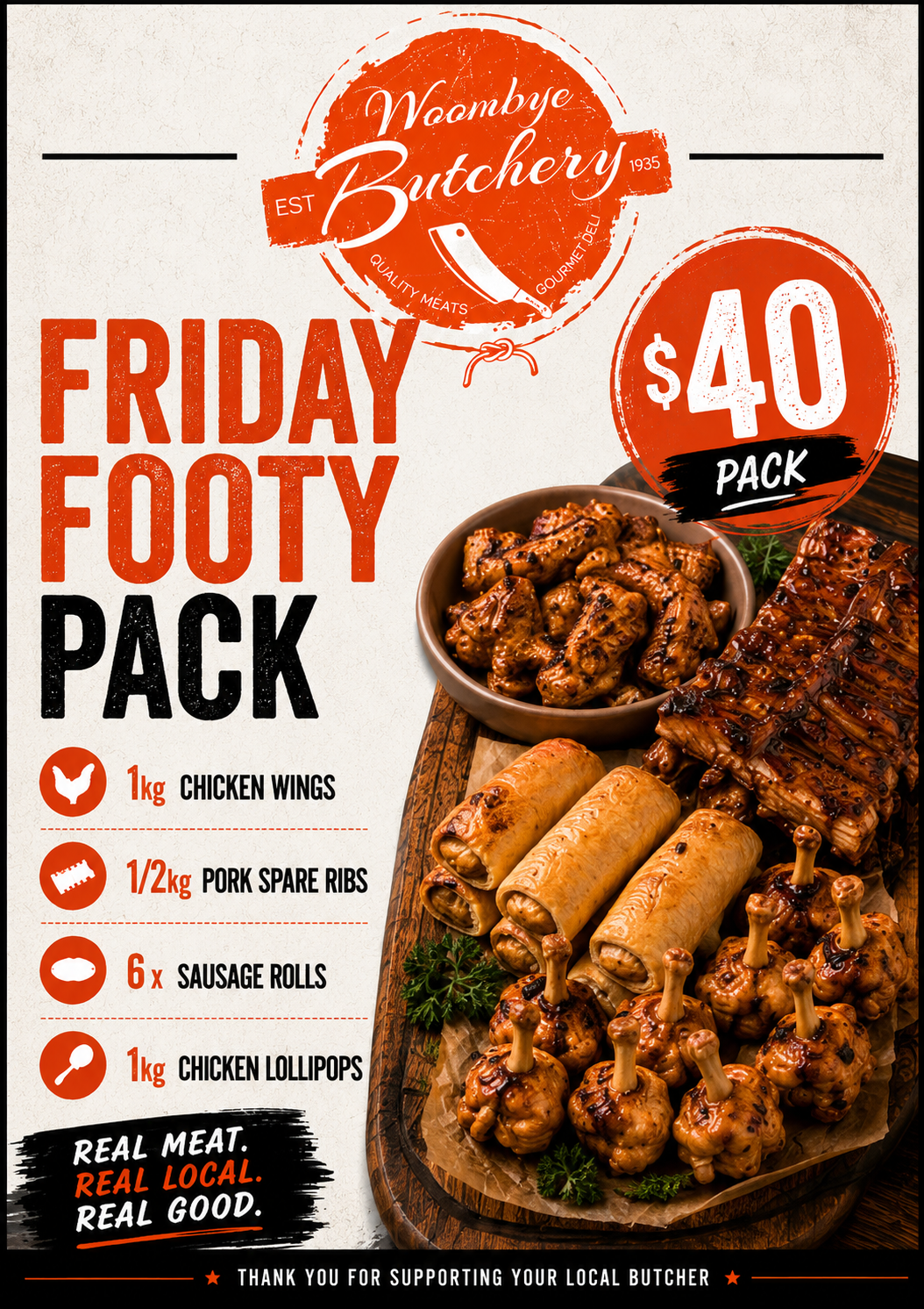 Friday Footy Pack